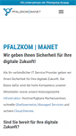 Mobile Screenshot of pfalzkom-manet.de